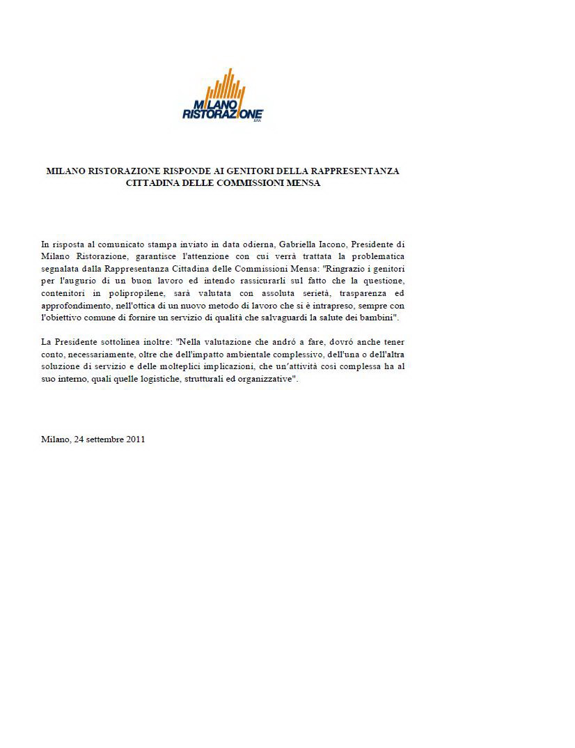 comunicato_stampa _milano_ristorazione_24_9_2011